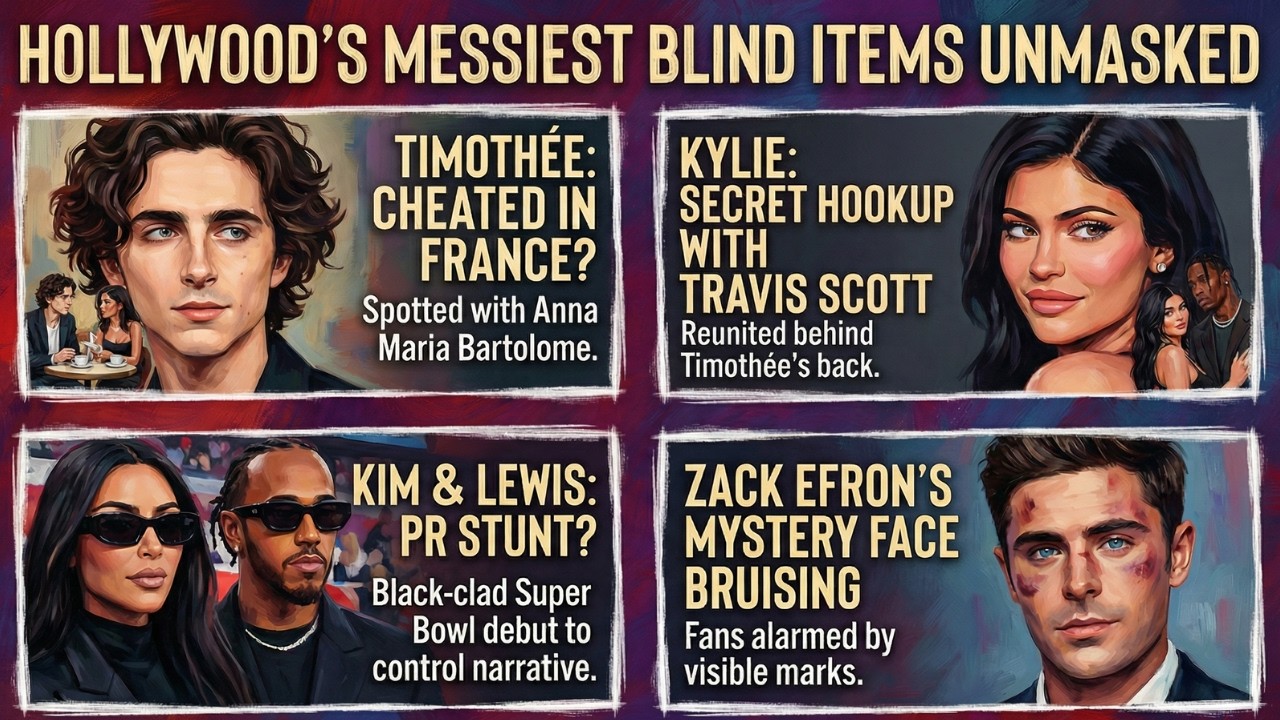 Epstein Files, Bruised Faces, & Messy Divorces: The Dark Side of Efron, Hathaway, and Cardi B