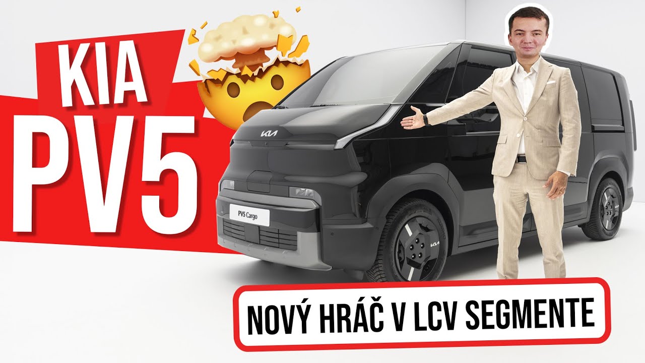 KIA PV5 - Odpoveď k&oacute;rejcov na Multivan?