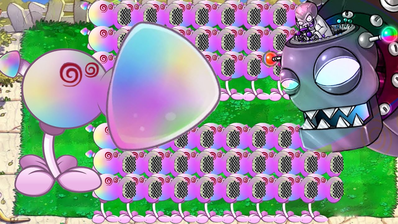 Hypno Peashooter Melon X Hypno Pea Attack Giga Zomboss vs Gargantuar - Plants vs Zombies Hack
