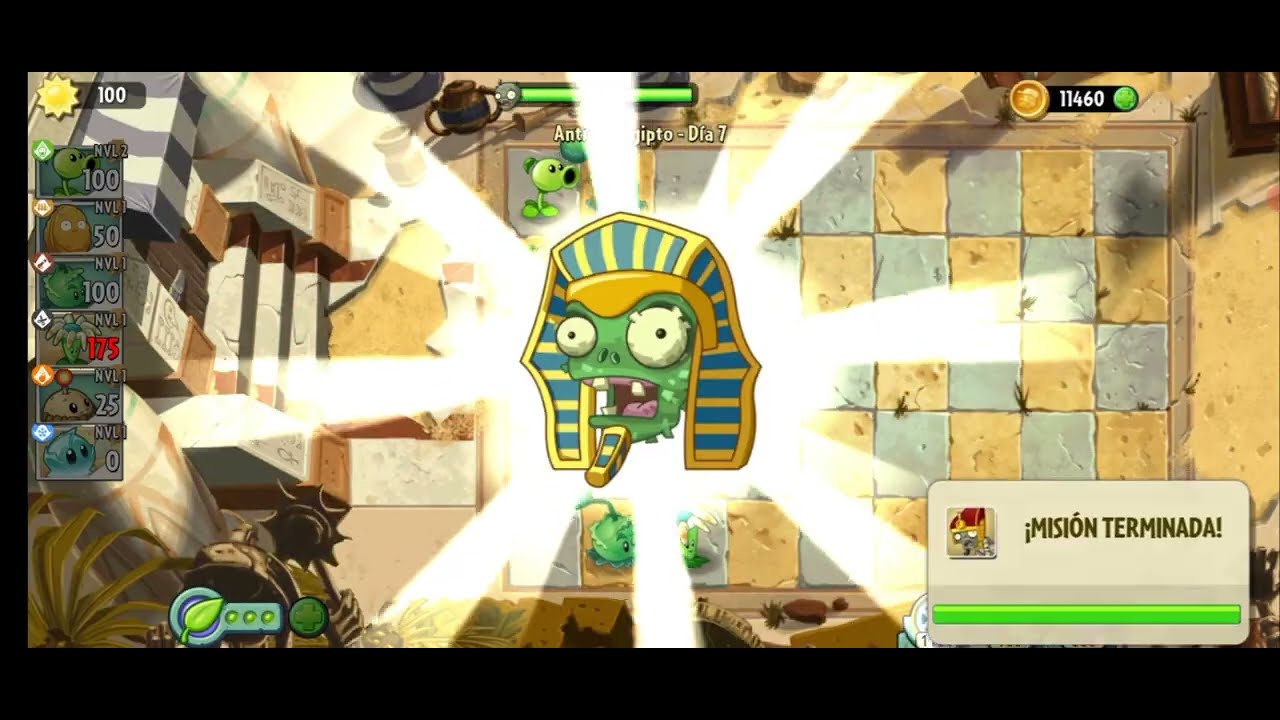 Jugando pvz 2 parte 2 