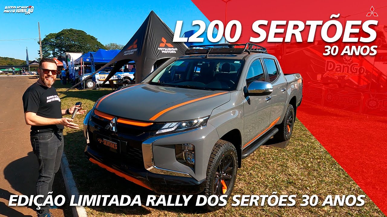 MITSUBISHI L200 SERTÕES 30 ANOS - Edição Limitada da Pickup Lendária da Mitsubishi