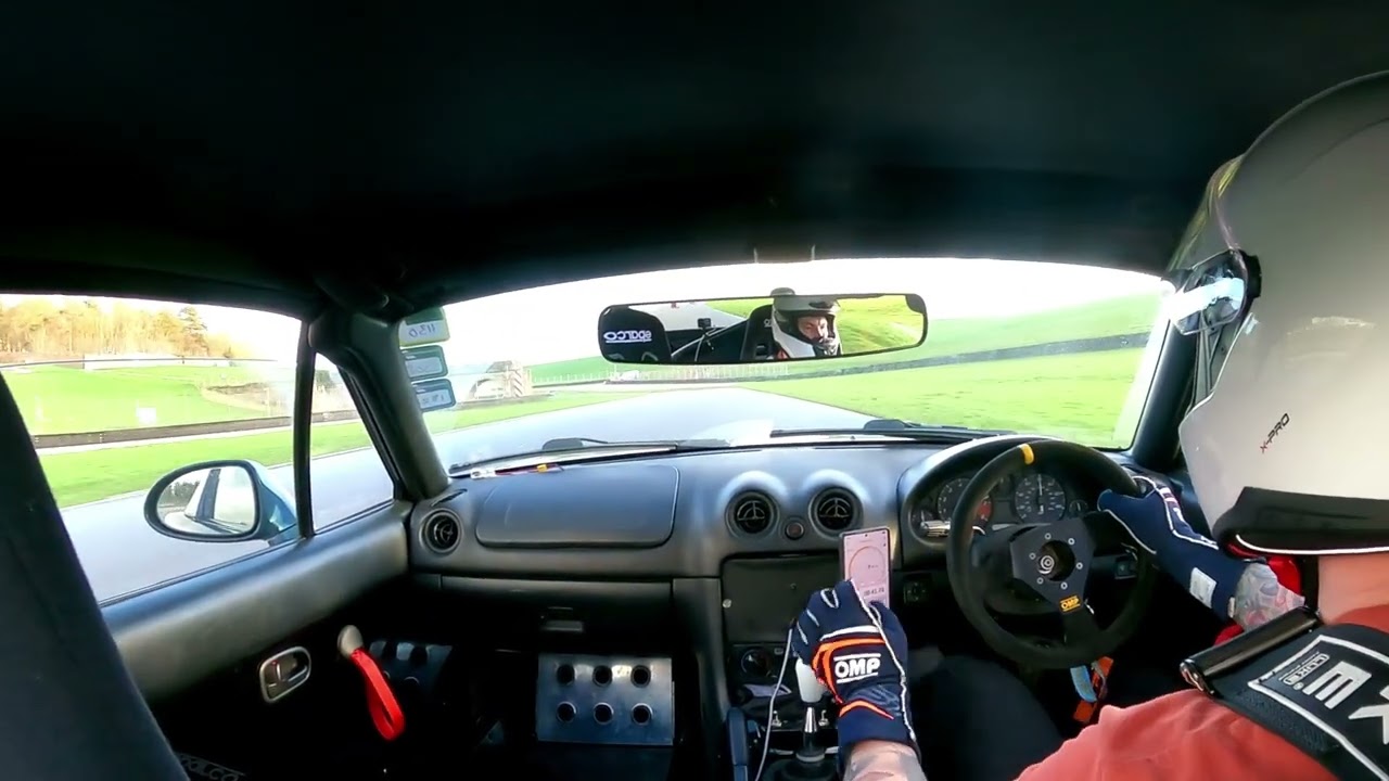 Donington Park Trackday, my fastest lap 2:22.93