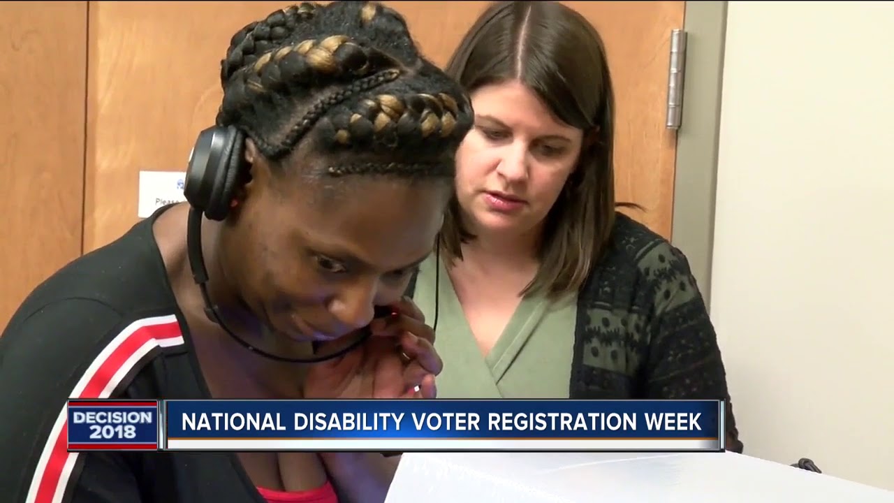 Local disability advocacy groups pushing for voter registration