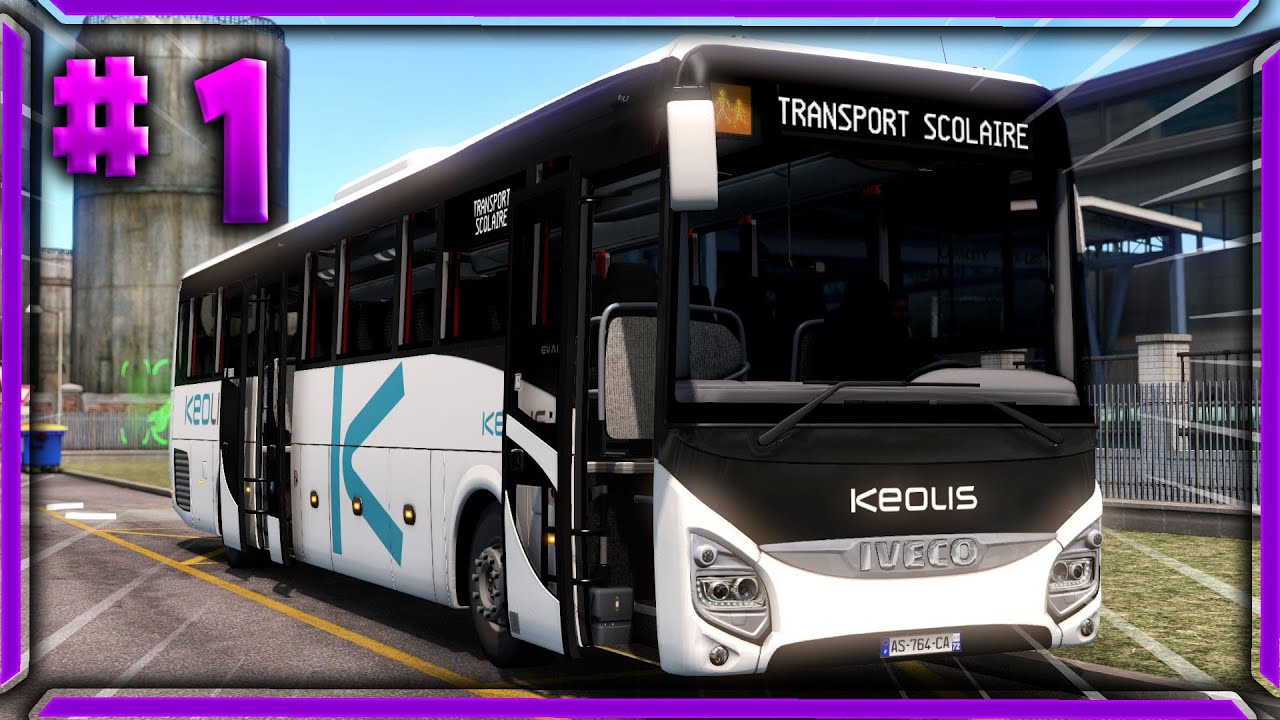 🚌IVECO EVADYS DANS EURO TRUCK SIMULATOR 2  !!