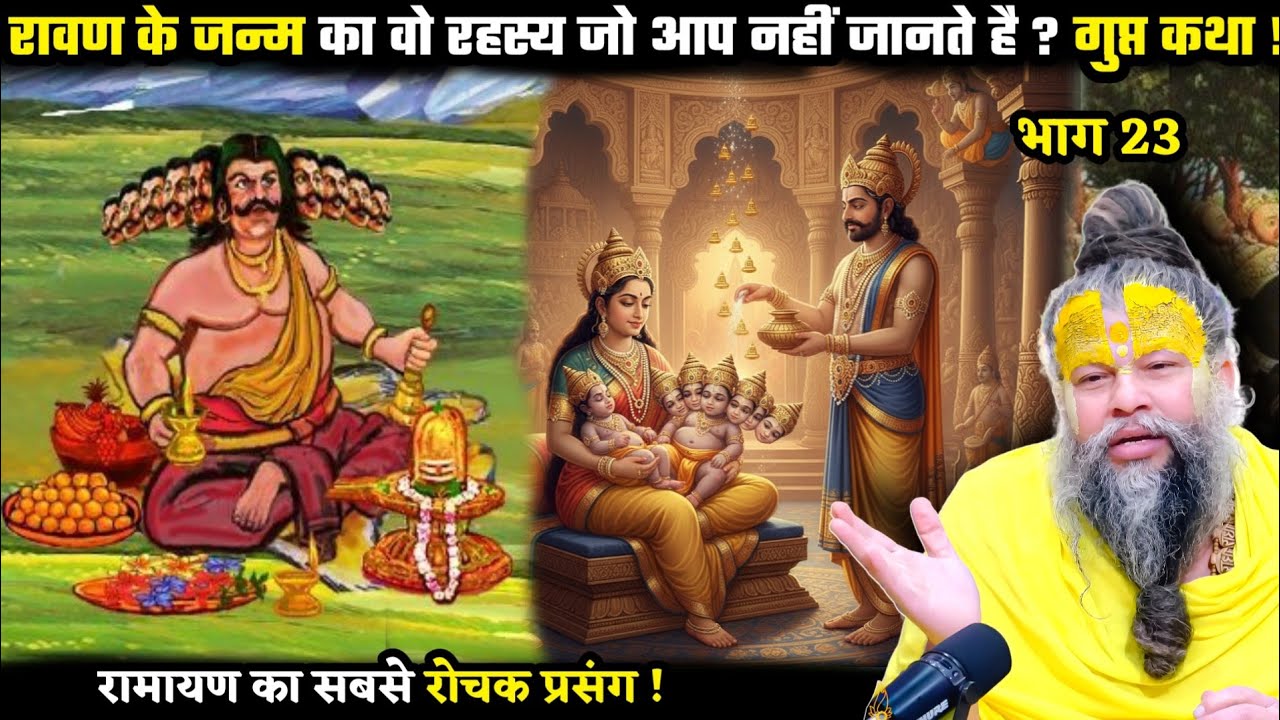 रावण और कुंभ कर्ण का जन्म कैसे हुआ था ? जानिए सच्चाई ! श्री प्रेमानंद जी महाराज