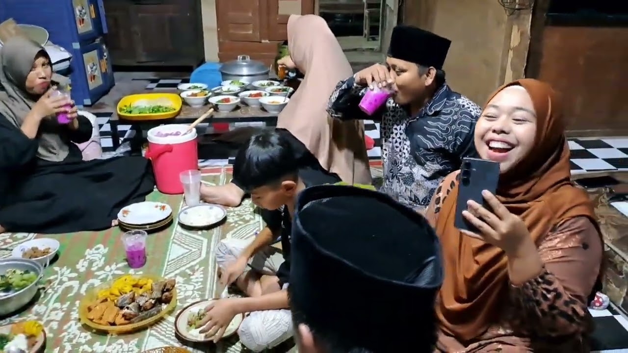 Rame Poolll‼️ Buka Bersama Keluarga XL diRumah ku