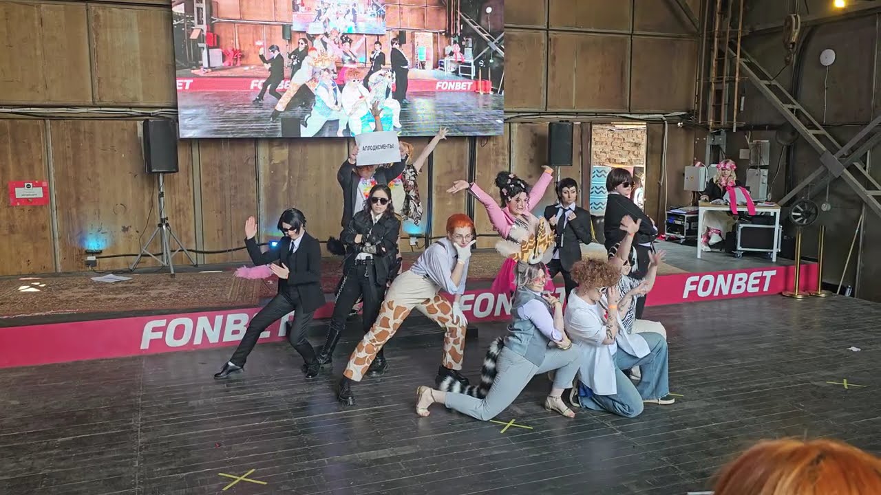 Madagascar cosplay on Cosplay Week-end в Песочнице 2025, Minsk