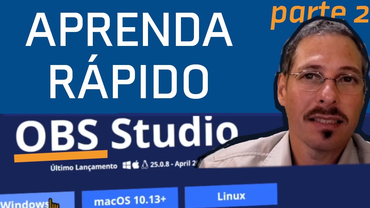 OBS RÁPIDO para professores - Parte 2 (áudio, fontes, navegador)