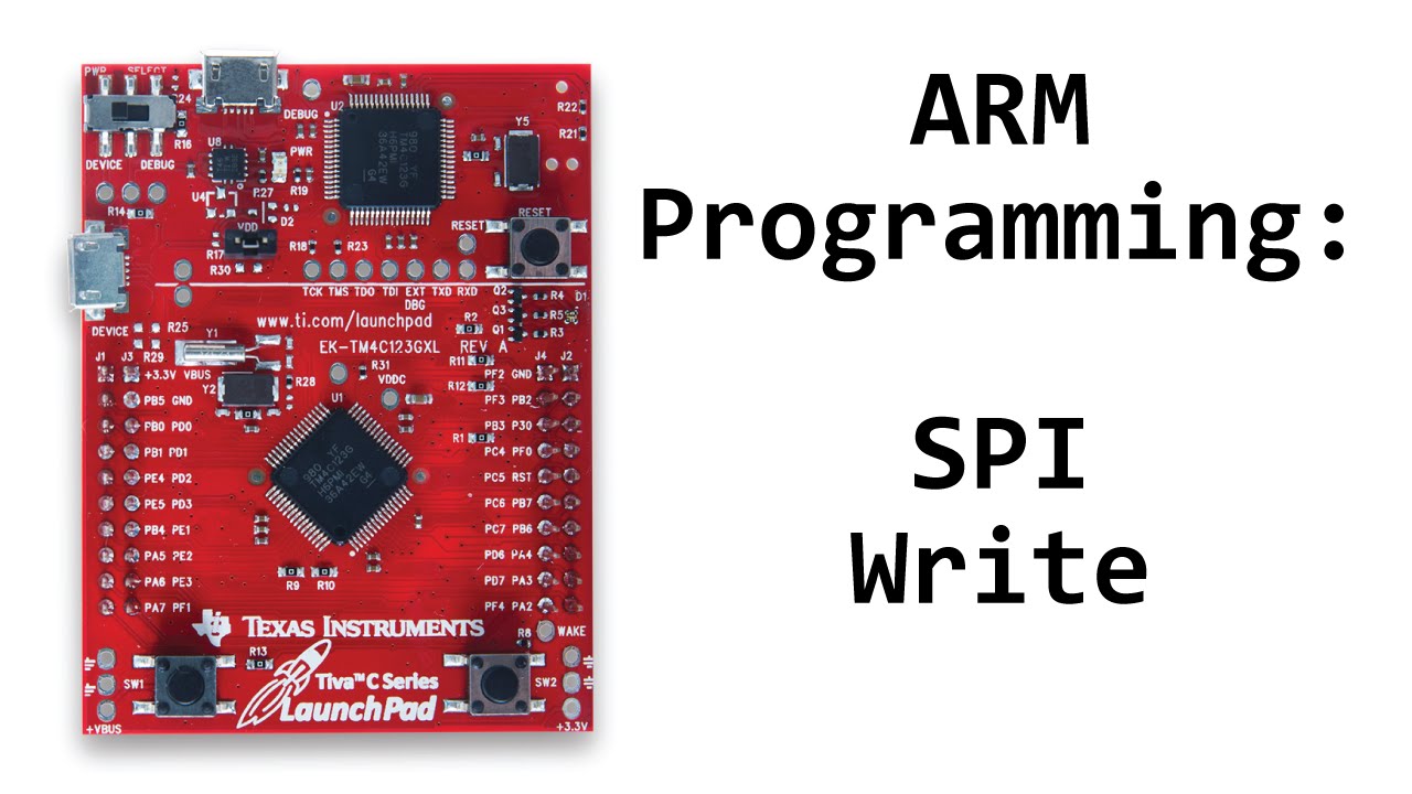 TM4C123 Tutorial: SPI Communication