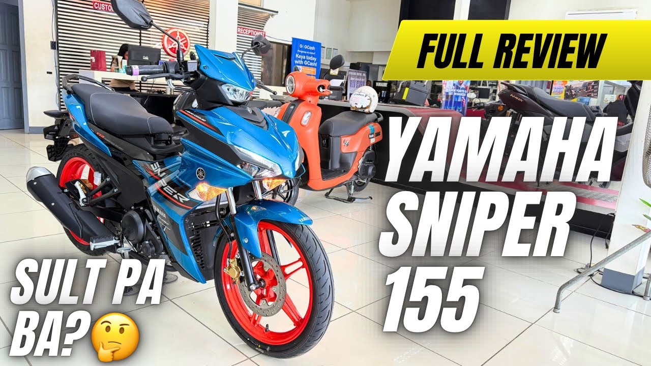 Yamaha Sniper 155 Cyan 2025 Update Review! Sulit Pa ba?🤔  Langga Gail