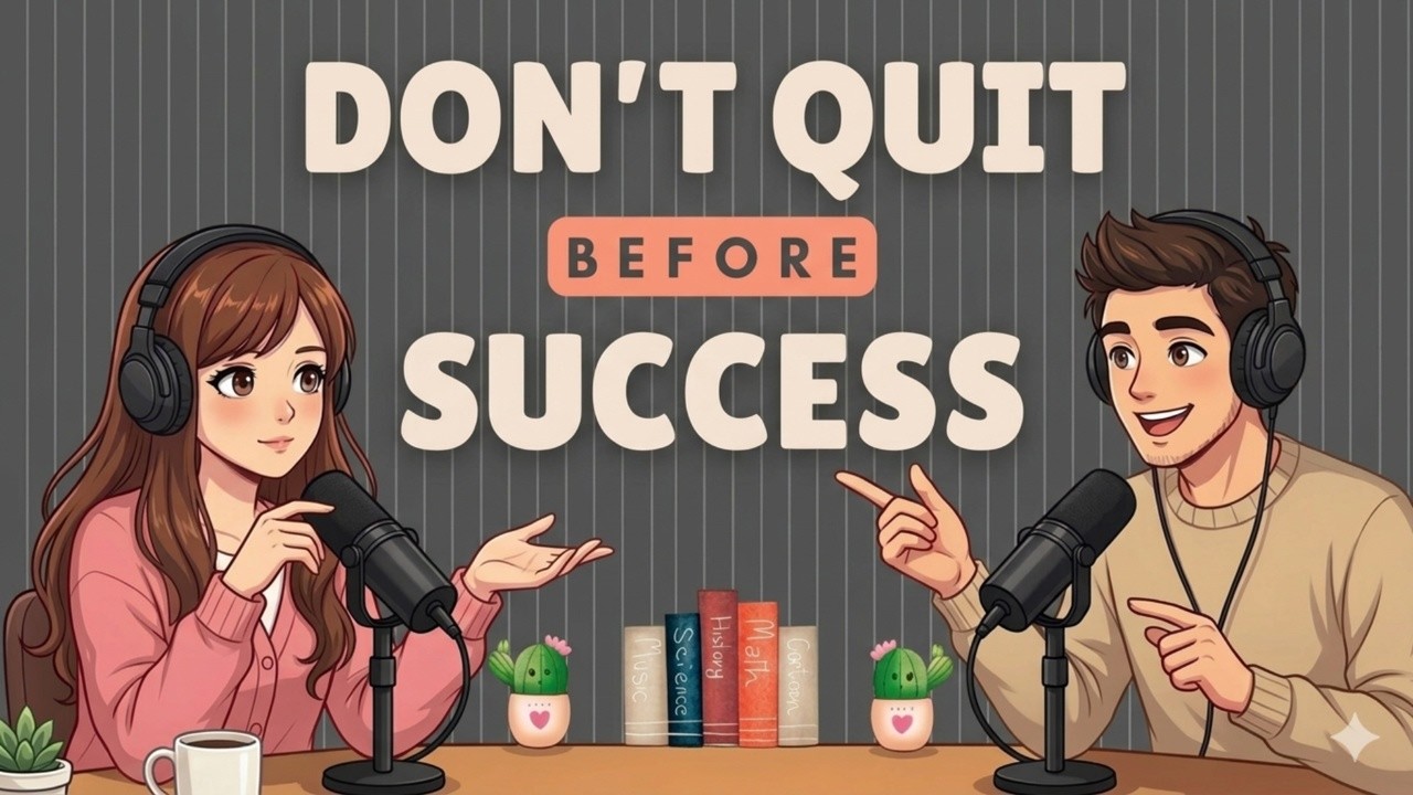 English Podcast for Easy English Conversation | Why You Quit | Learn English Fast