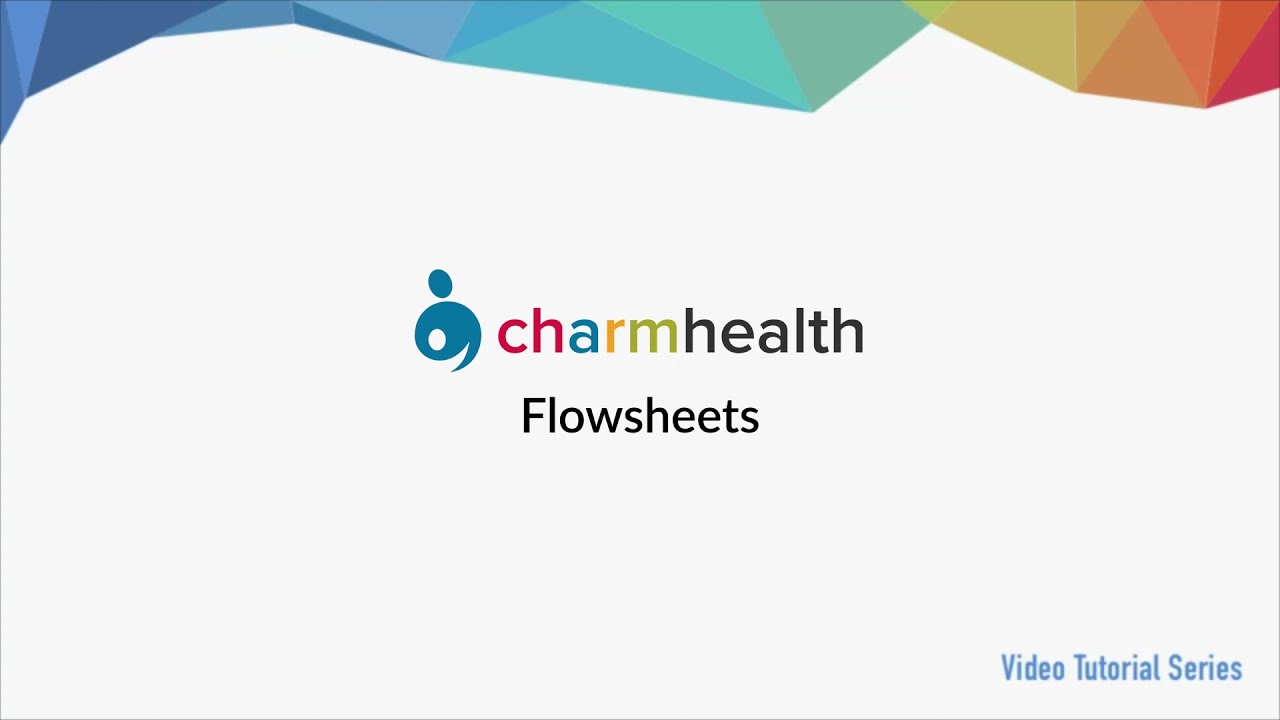 Flowsheets