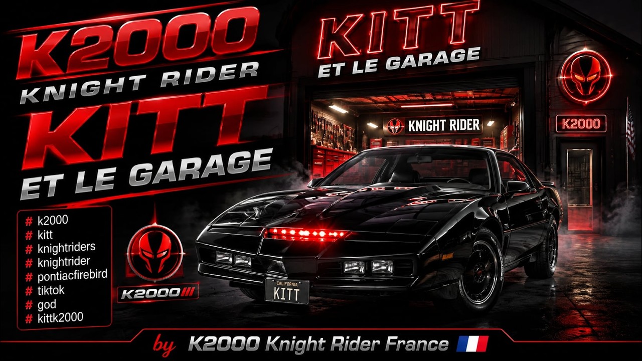 K2000 Knight Rider #k2000 #kitt #knightriders #knightrider #pontiacfirebird #tiktok #god #kittk2000
