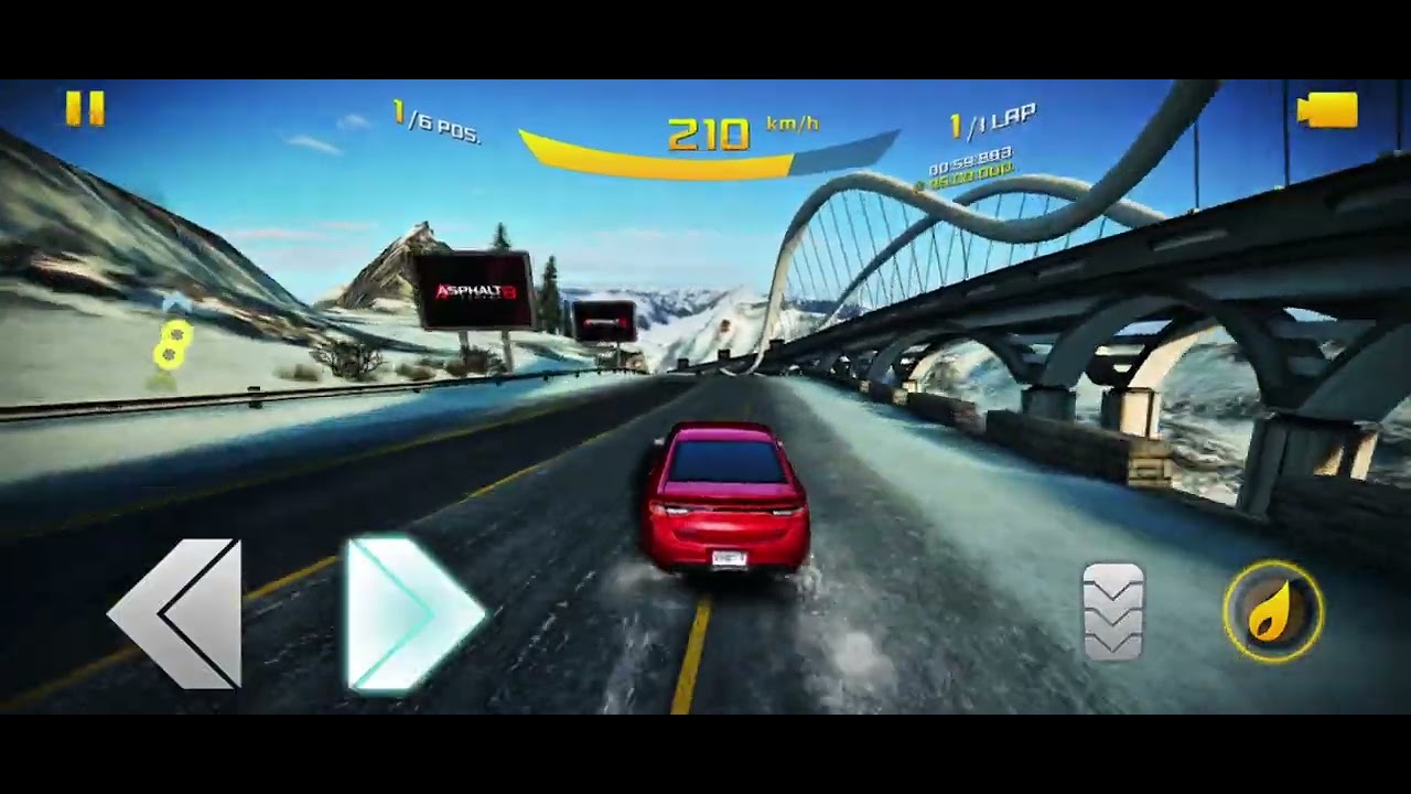The alps -asphalt 8-gameplay