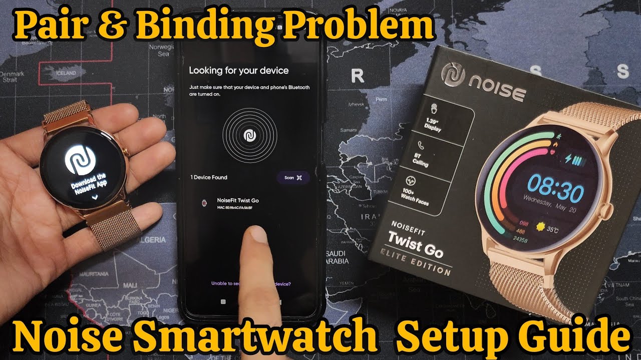 Noise Smartwatch Pairing & Setup | Noise Smartwatch Pairing Setup Guide | NoiseFit App