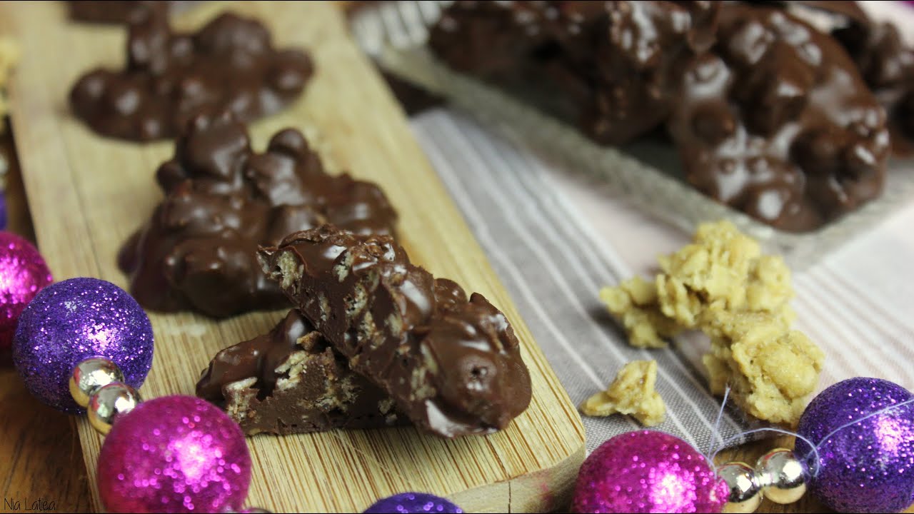 Selbstgemachte Choco Crossies/ Schoko Crossies/ Geschenkidee/ aus dem Thermomix (vegan)