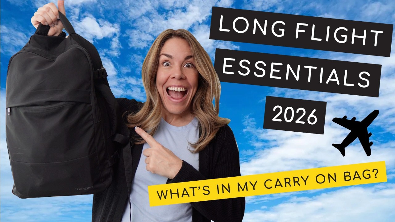 Long Flight Essentials in 2025