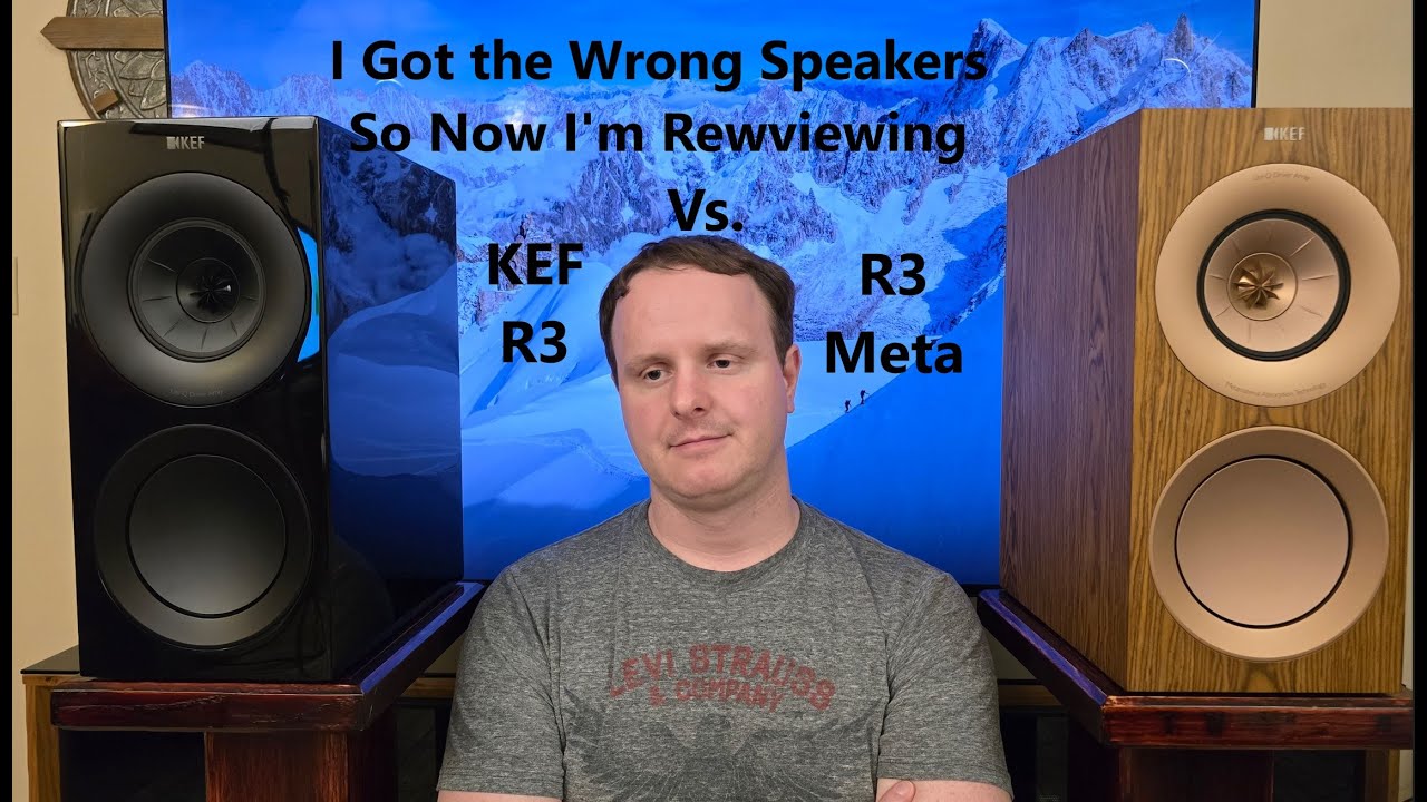 Kef R3 (Non Meta) Vs. R3 Meta a video I didn't plan to do!