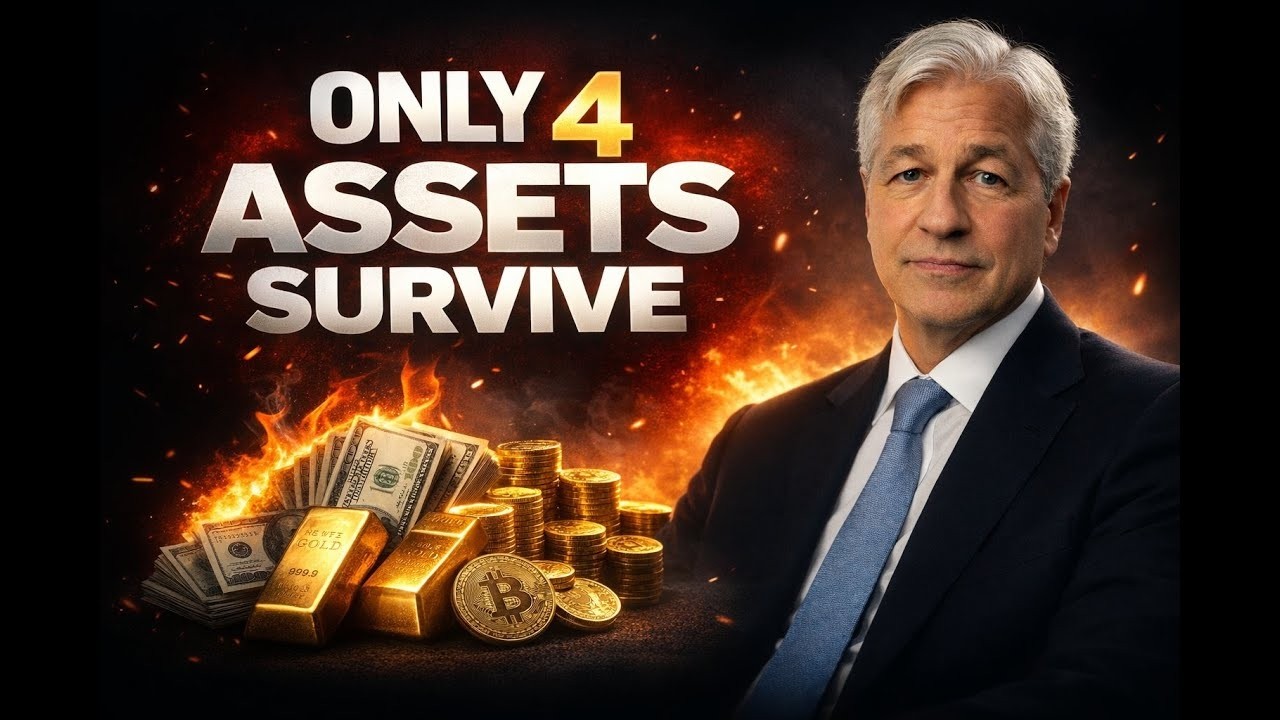 Jamie Dimon: Only 4 Assets Will Survive What’s Coming | Jamie Dimon