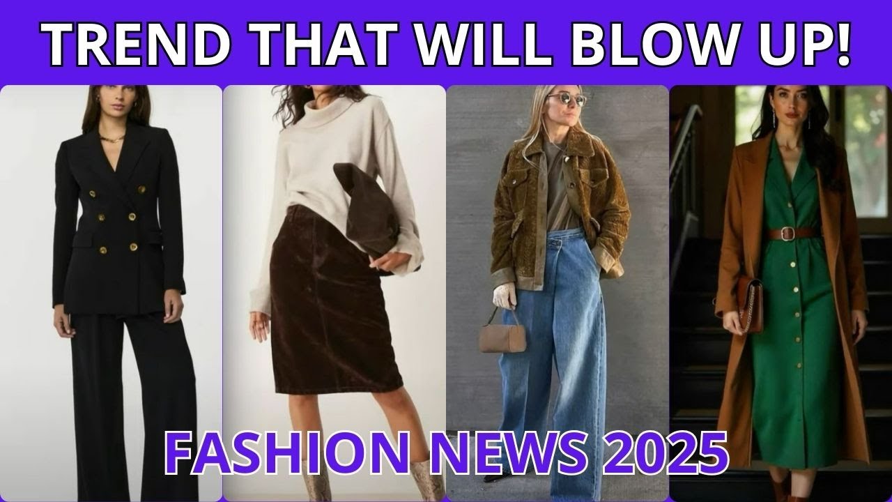 Будь впереди игры: главные модные тренды 2025 года!