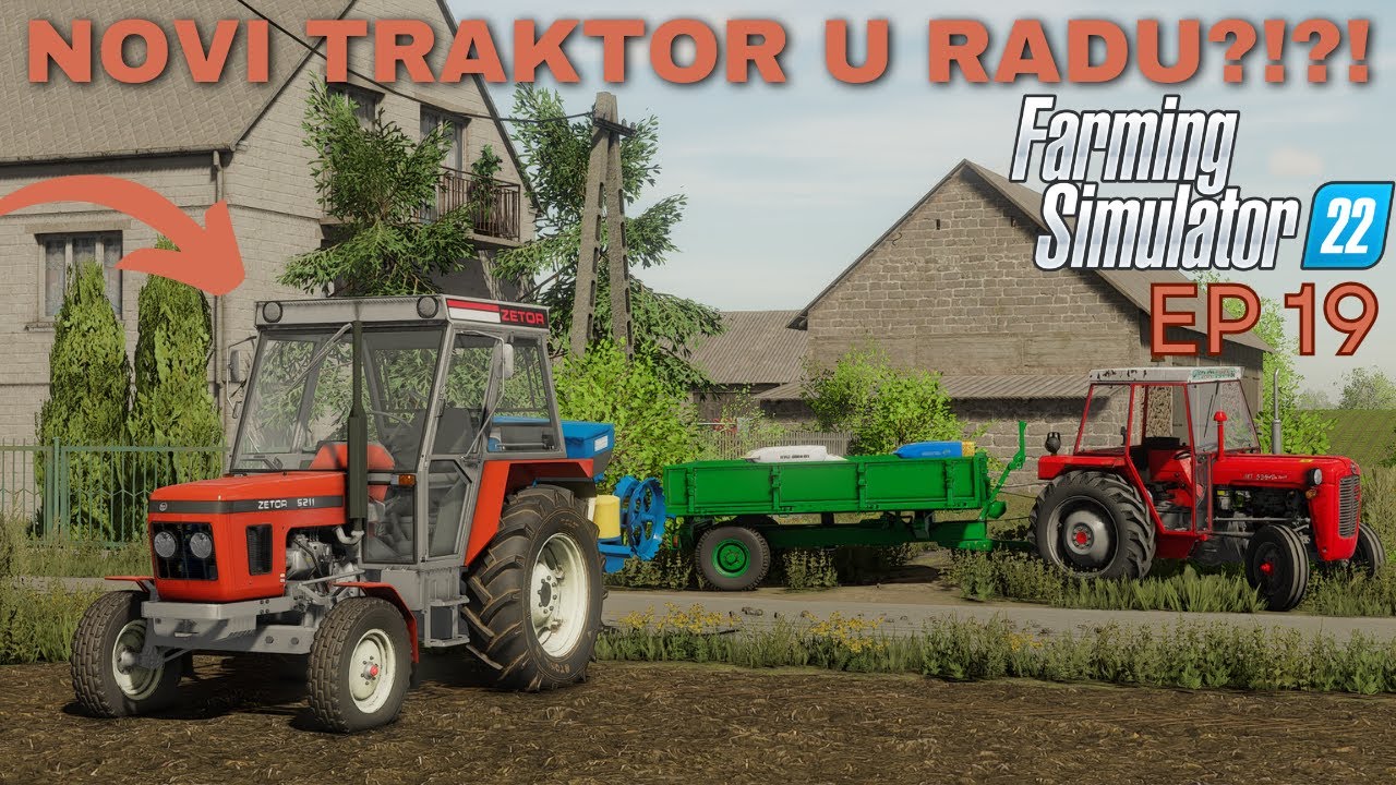 SETVA KUKURUZA SA NOVIM TRAKTOROM!!! | FS22 |