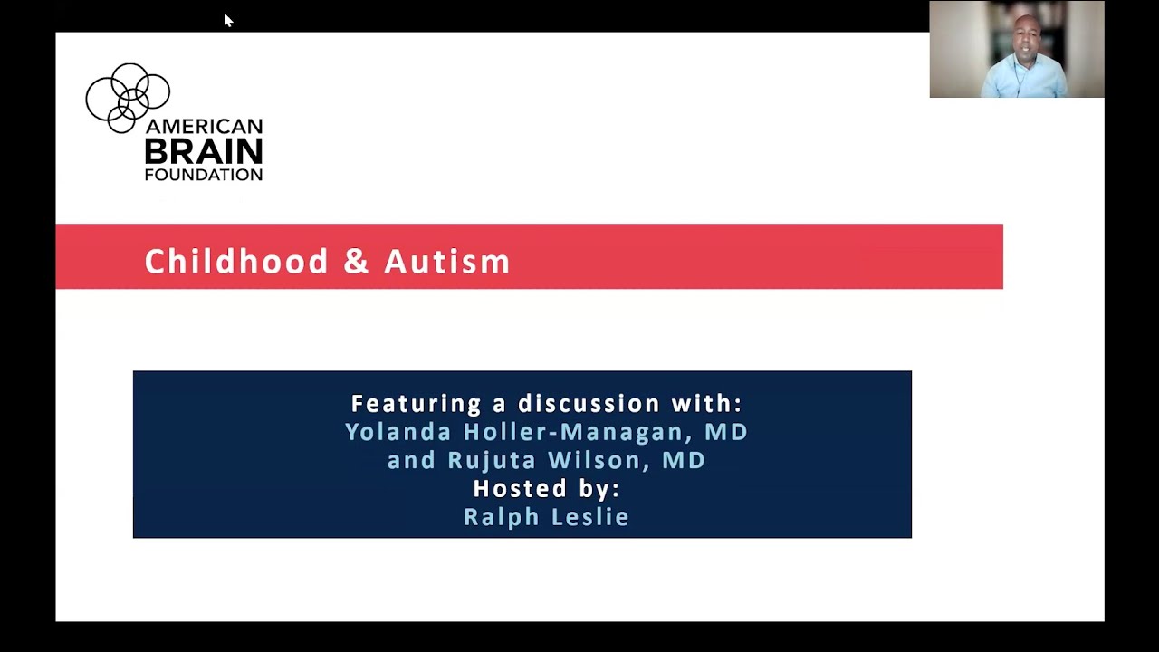 Childhood and Autism | Webinar