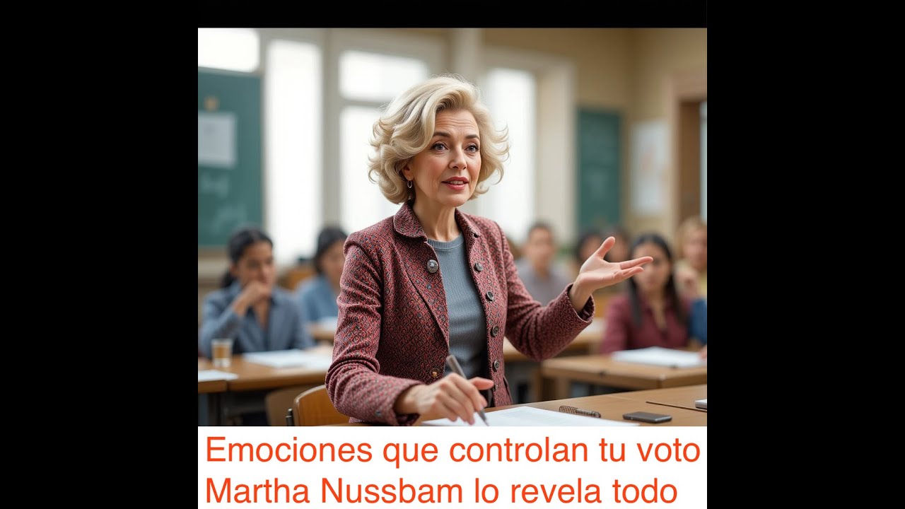 Martha Nussbaum y el Secreto de Cómo las Emociones Gobiernan la Política.