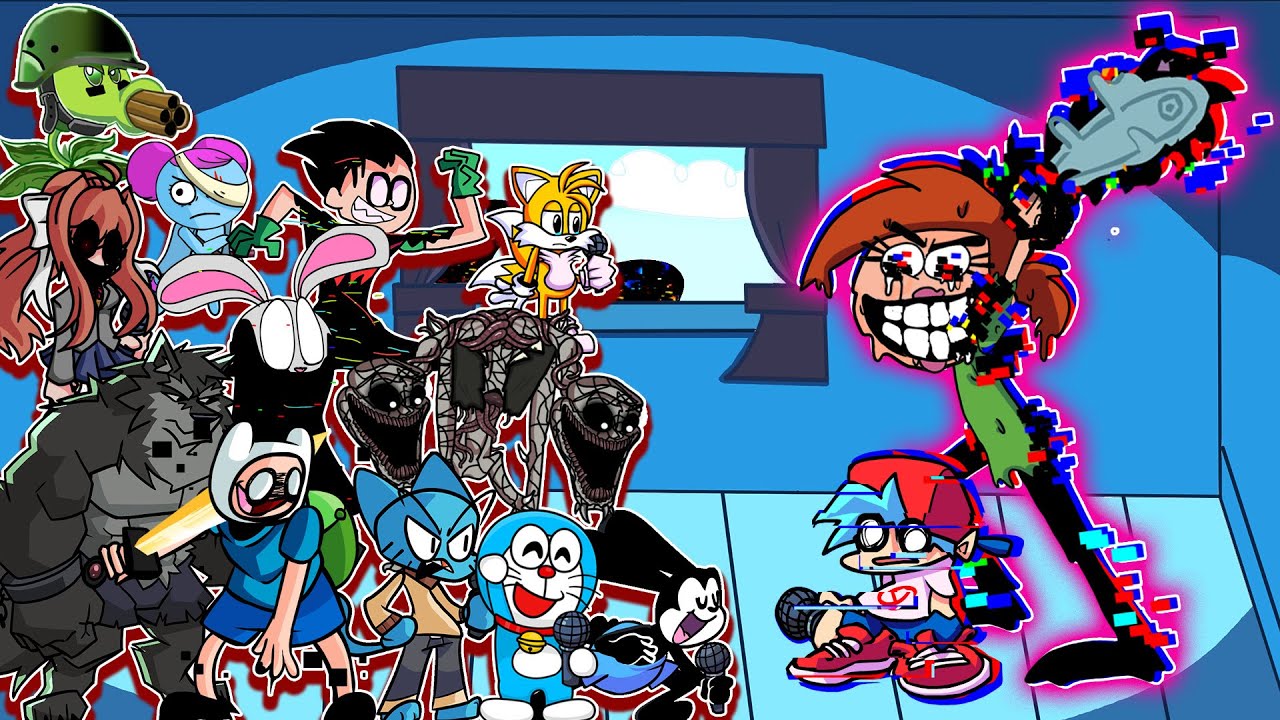 FNF Wish Come True But Different Characters Sing It 🎵(Everyone Sings Wish Come True)(NEW CHARACTERS)