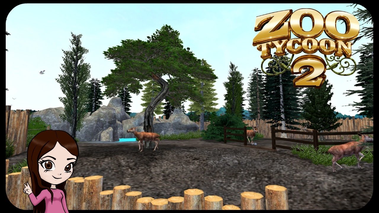 Forest Deer Exhibit Build Zoo Tycoon 2