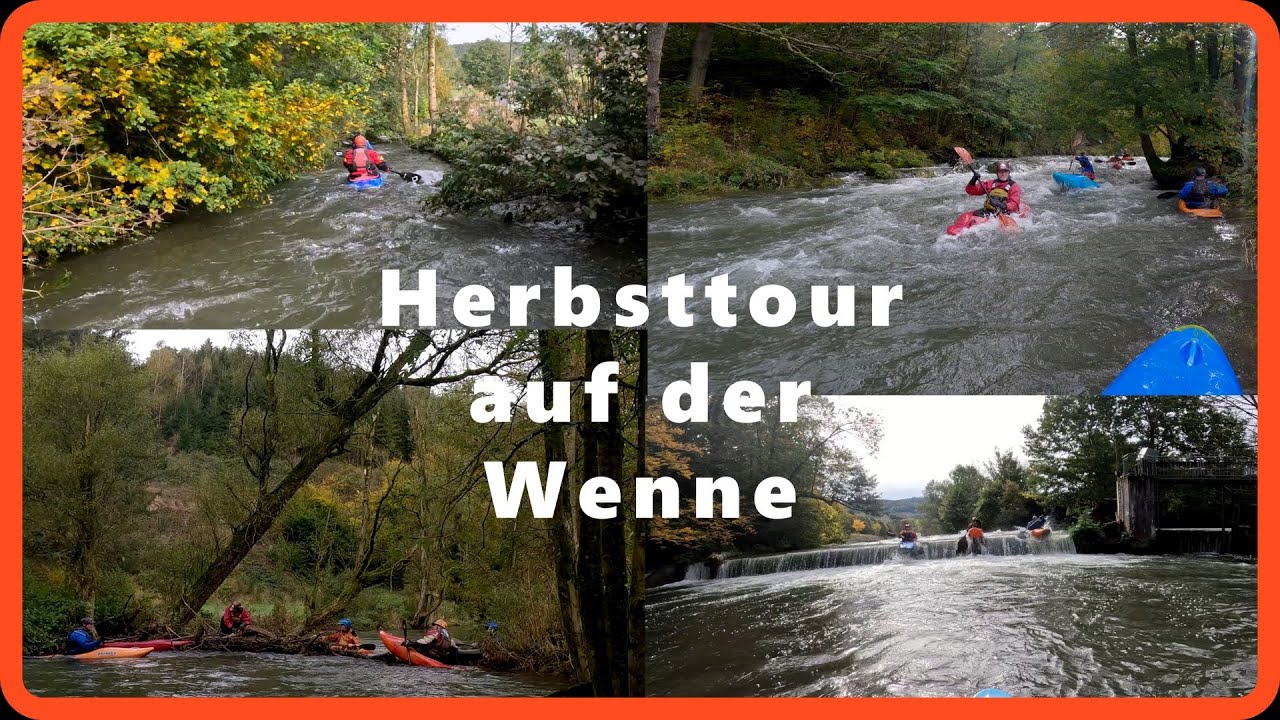 Eine schöne Herbst Tour auf der Wenne im Sauerland