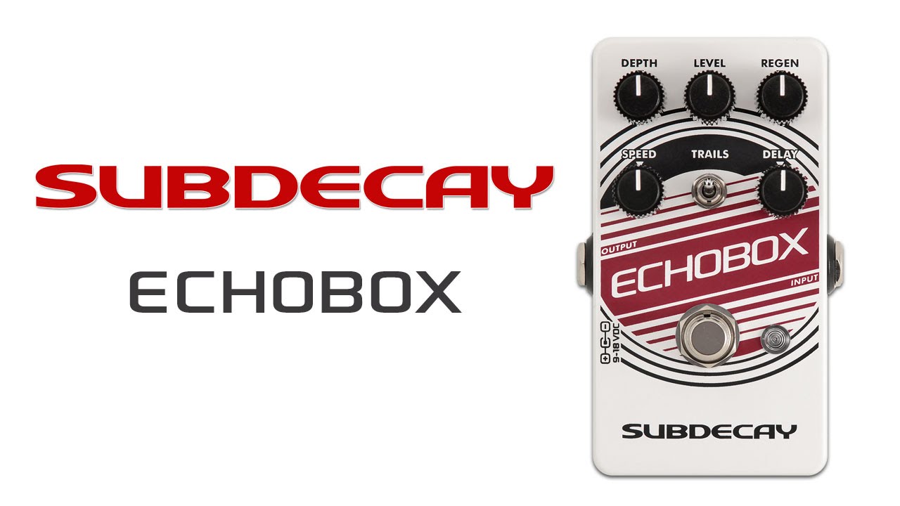 Subdecay Echobox - Our favorite settings.