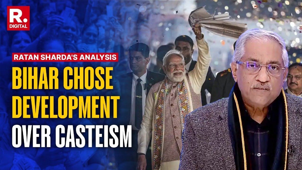 Bihar Election: Ratan Sharda's Analysis Of How NDA's Development Overpowered MGB's Caste Politics