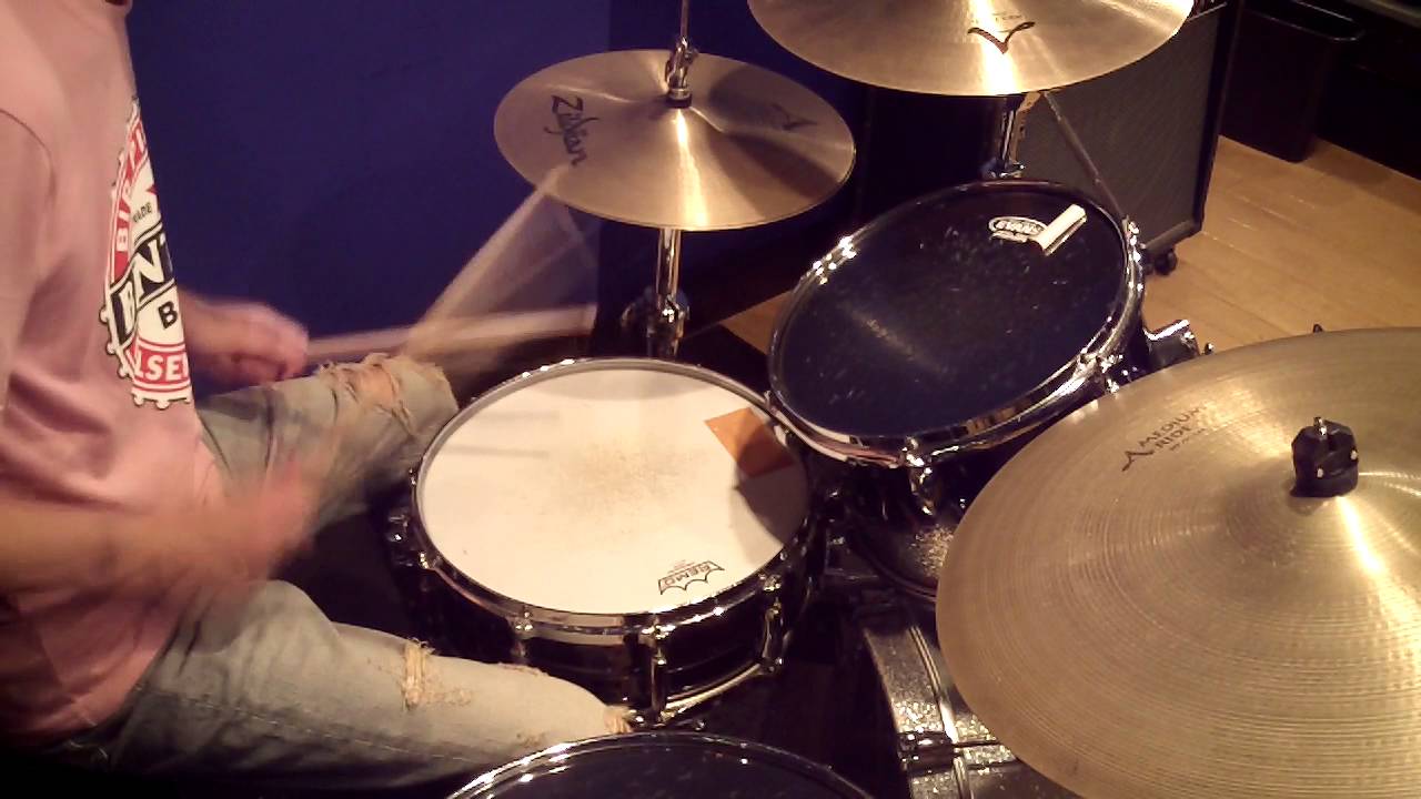 Fast 32nd Note Fill Using Inverted Paradiddle ( Akira Jimbo Style ) - Drum Lesson #263