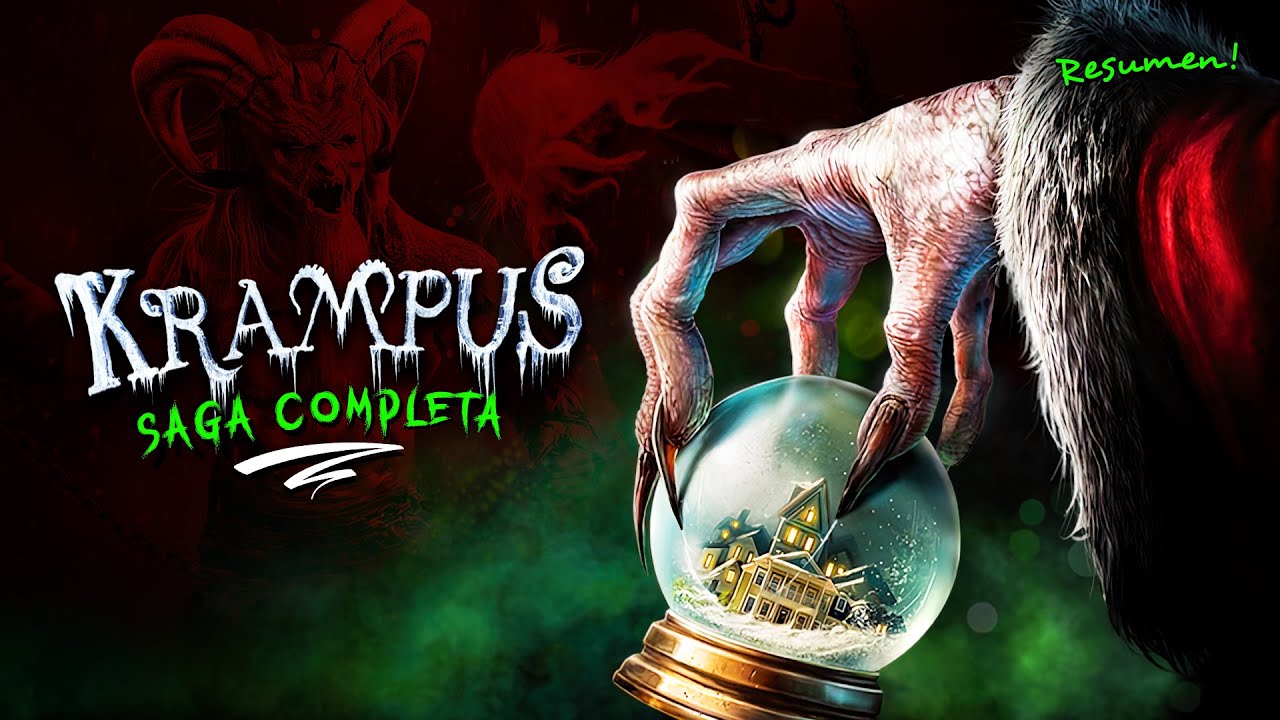 MARATON de KRAMPUS: 9 PELICULAS || 'Saga' del Krampus (Resumenes COMPLETOS)