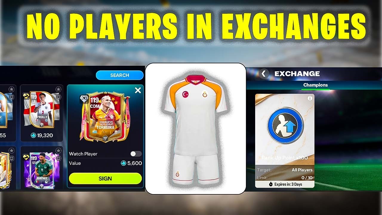 THINGS TO DO IN FC MOBILE RN!! | WHY DID EA NOT RELEASE PLAYERS IN EXCHANGE SECTION??