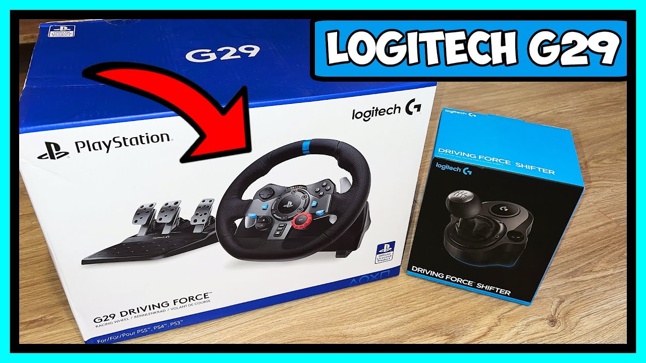 LOGITECH G29 STEERING WHEEL UNBOXING IN 2022 + GAMEPLAY FORZA HORIZON PS3/PS4/PS5/PC