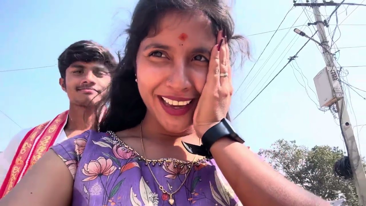 Edupayal temple date 😱Akkada m jarigindhi ante😱#temple #date #family #amavasya #bharuuuu_vlogs 