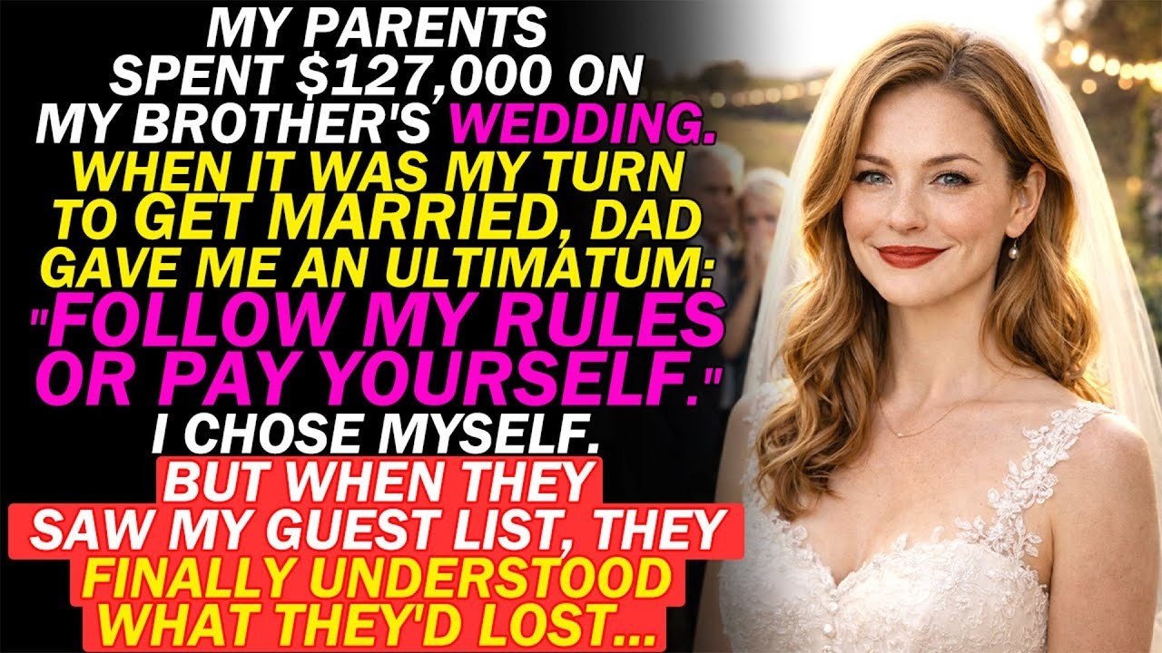 On My Wedding, My Parents Gave Me An Ultimatum 'Follow Our Rules Or Pay Yourself—Then Saw Guest