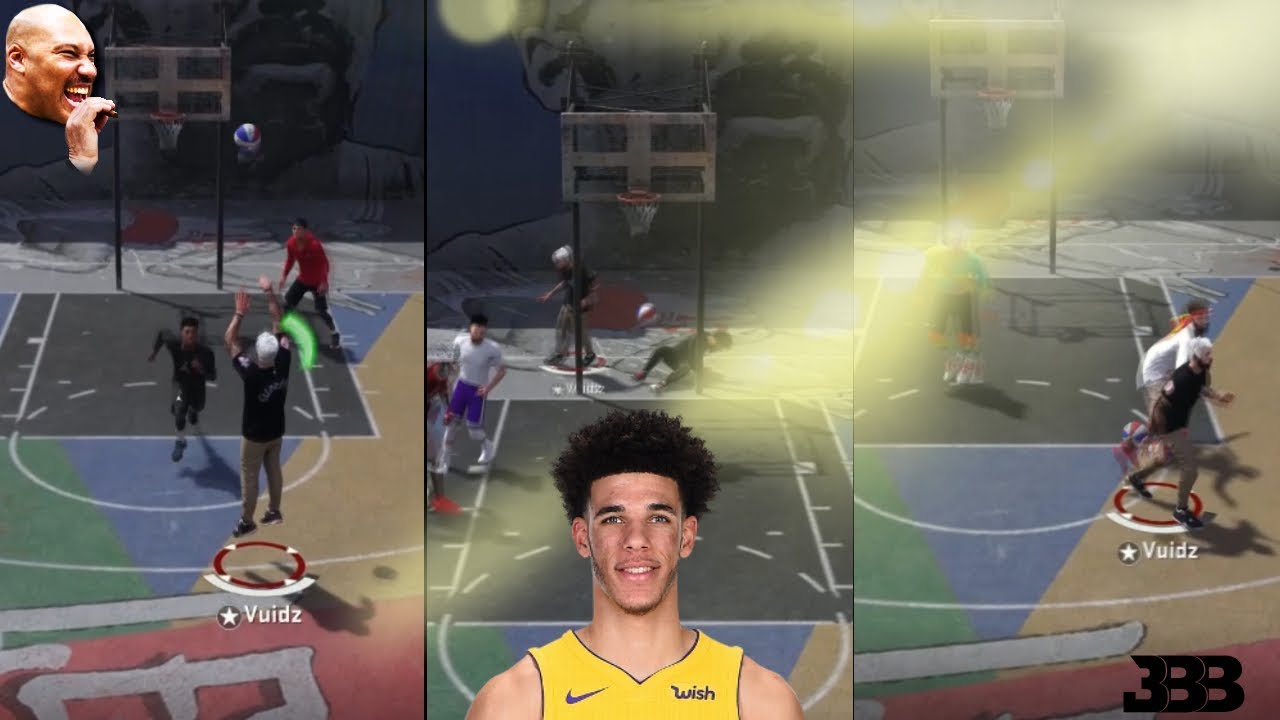 LONZO BALL CHALLENGE!!! | TRIPLE DOUBLE AT THE PARK | NBA 2K18 PLAYGROUND