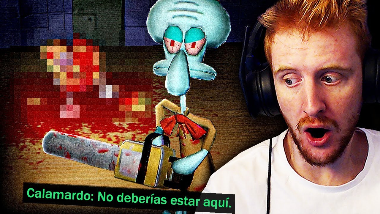 ¿SOBREVIVIRÍAS a este TERRORÍFICO juego de BOB ESPONJA?