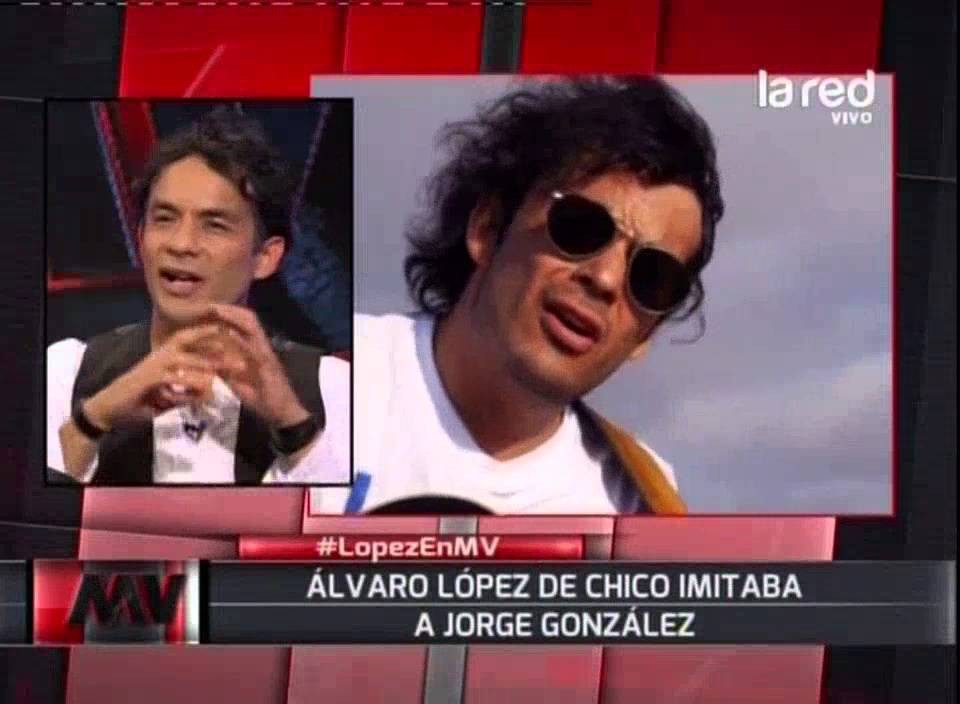 Álvaro López y su idolatría a Jorge González