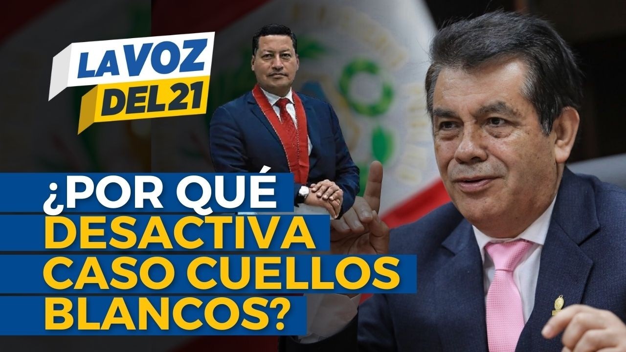 Fiscal Tomás Gálvez DESACTIVA el equipo Cuellos Blancos que LO IBA INVESTIGAR