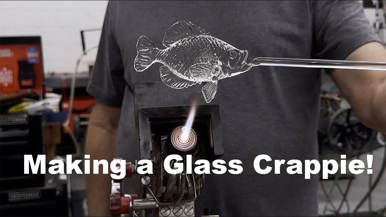 Making a Glass Crappie!