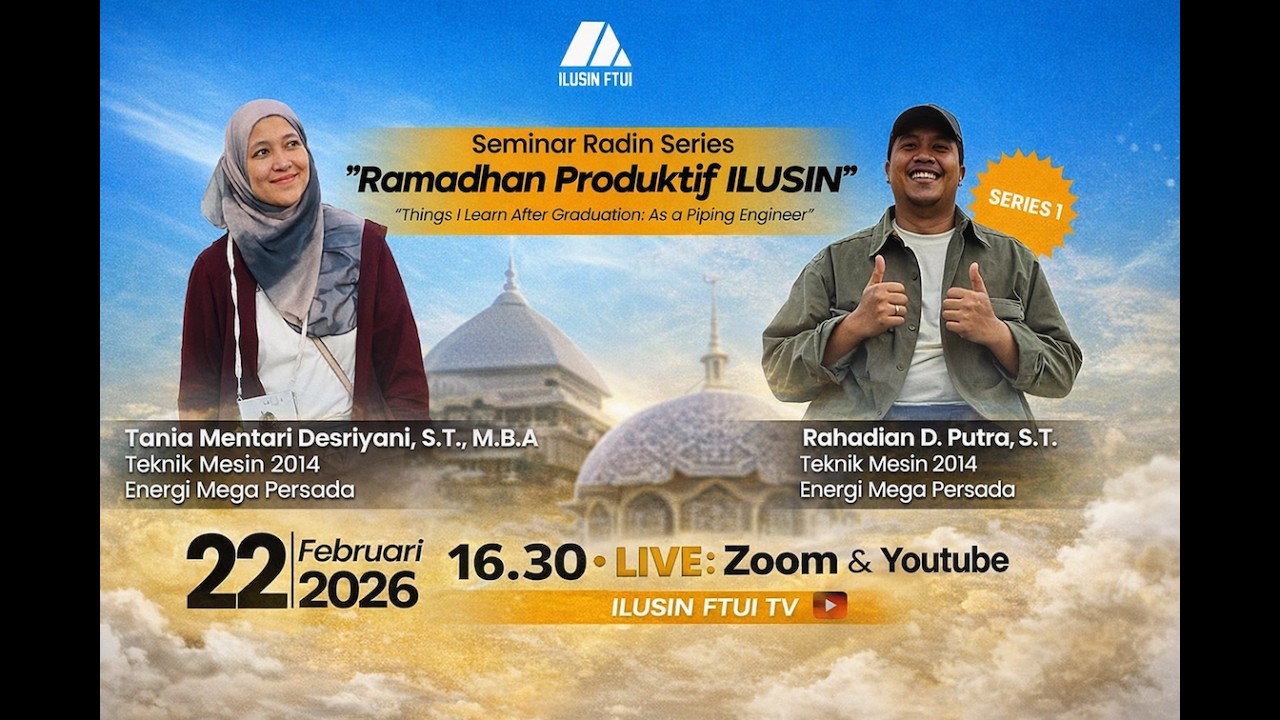 Things I Learn After Graduation: As A Piping Engineer | RADIN SERIES 1 | ILUSIN | Tania Mentari M14