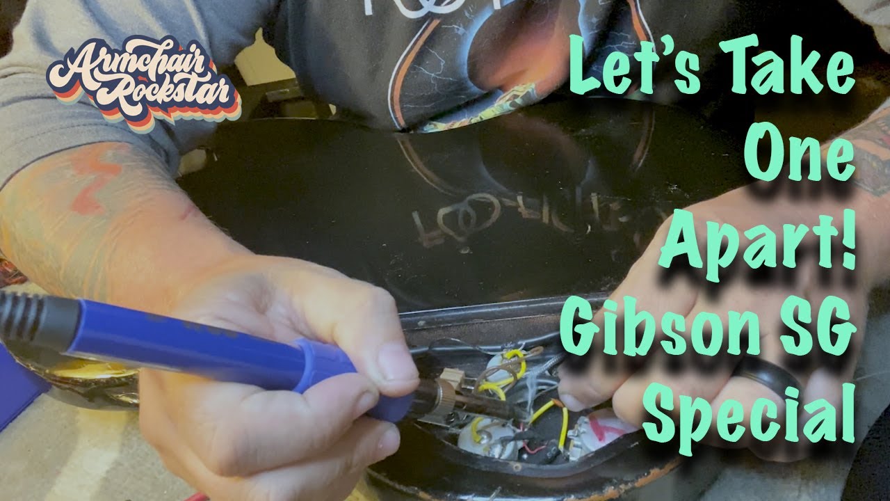 Gibson SG Wiring Repair | Let's Take One Apart