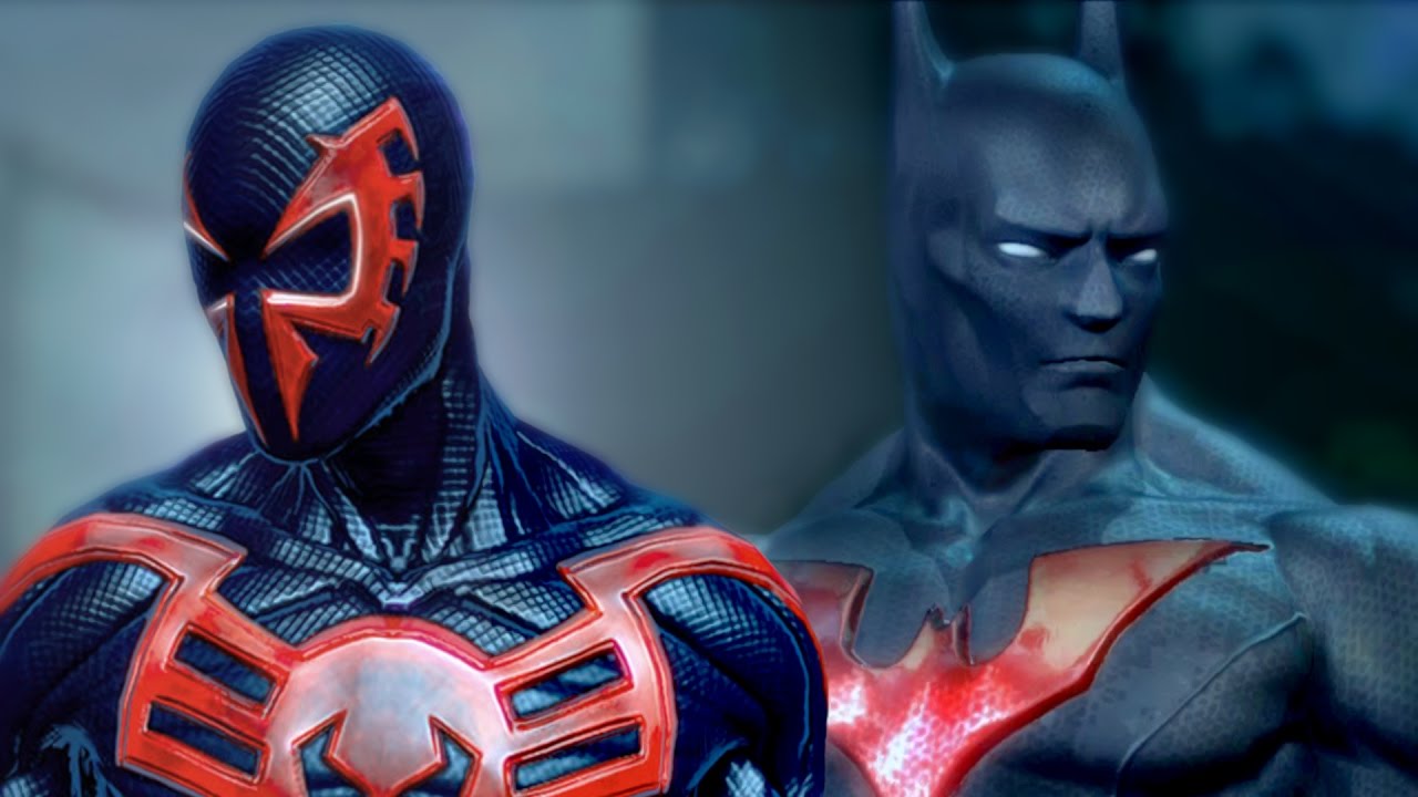 BATMAN BEYOND vs SPIDER-MAN 2099 - ALTERNATE ENDING - Super Power Beat Down