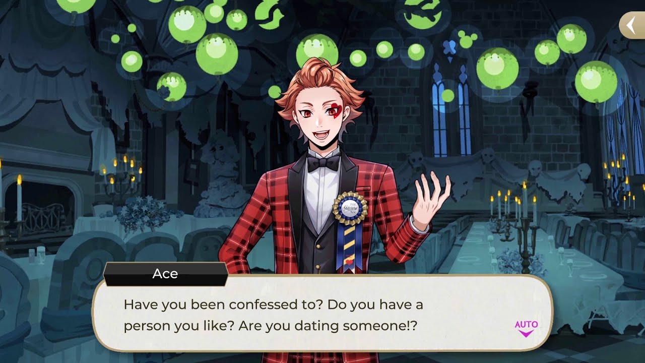 [Twisted Wonderland] Ace Trappola Ghost Marriage SSR Personal Story Part 2/3 [English Sub]