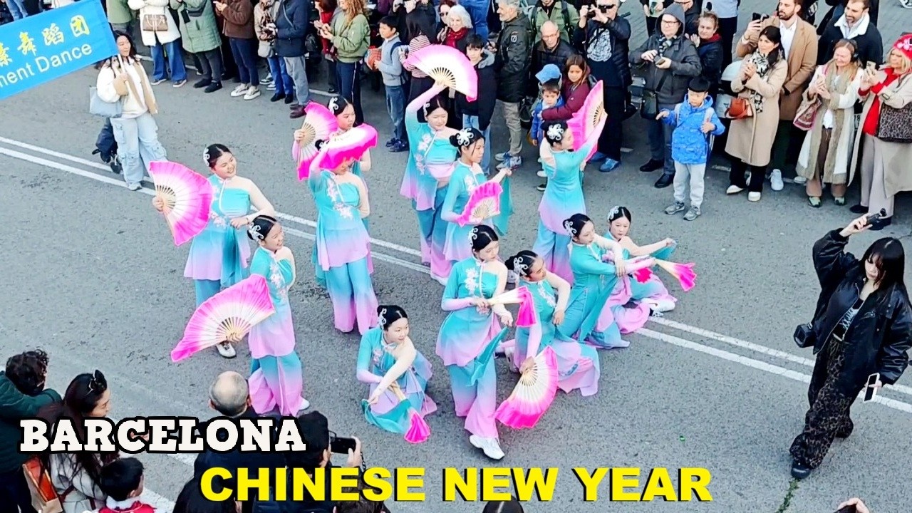 Año Nuevo Chino 2026 - Desfile Cultural en Barcelona, España