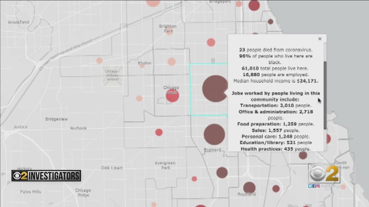 COVID-19 Hot Spots In Chicago