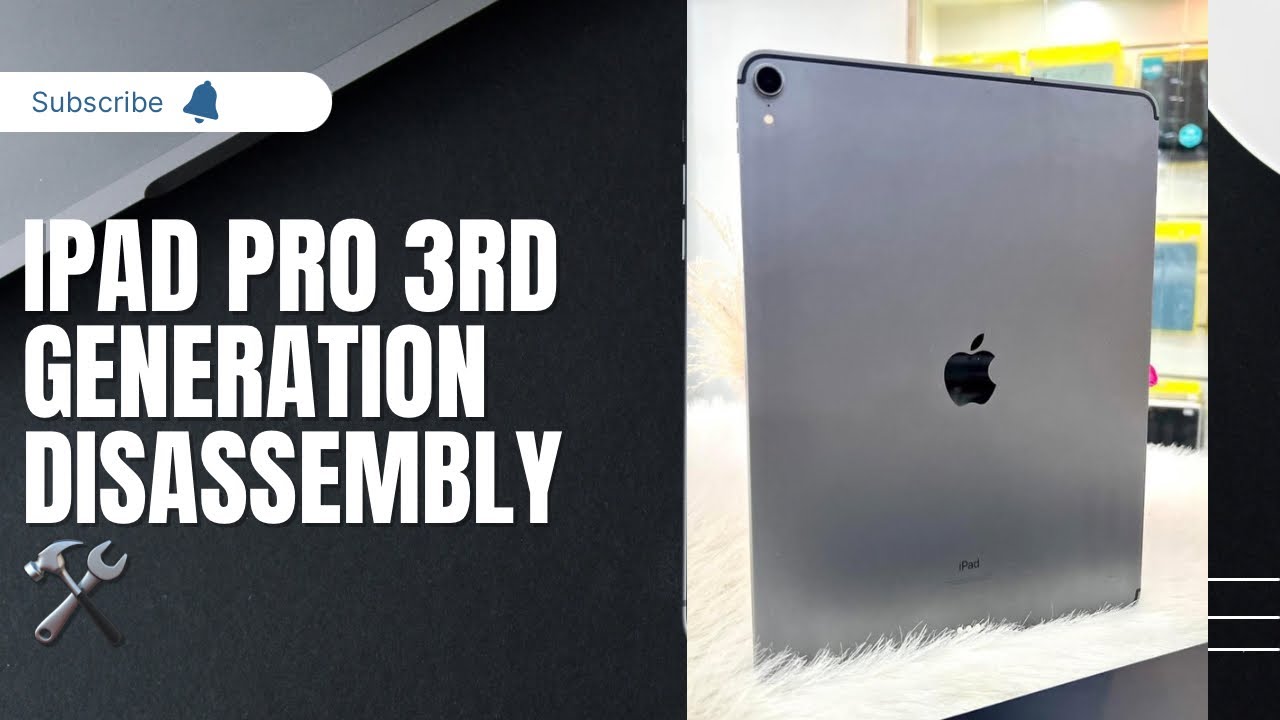 iPad Pro 3rd Gen Disassembly & Teardown | DIY | iPad Pro Charging port Replacement A1895,A1876,A2014